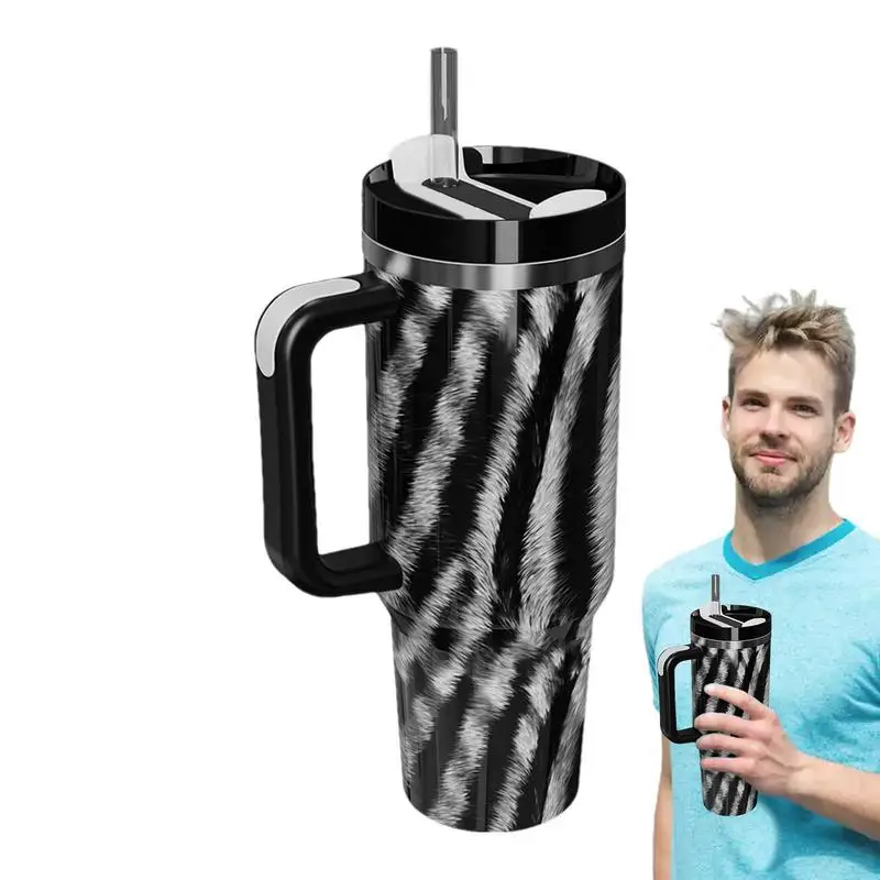 

Coffee Cup Insulated Travel Mug 40oz Stainless Tea Travel Mug Double Layer Insulated Leak Proof Water Travel Mug For Keeps Cold