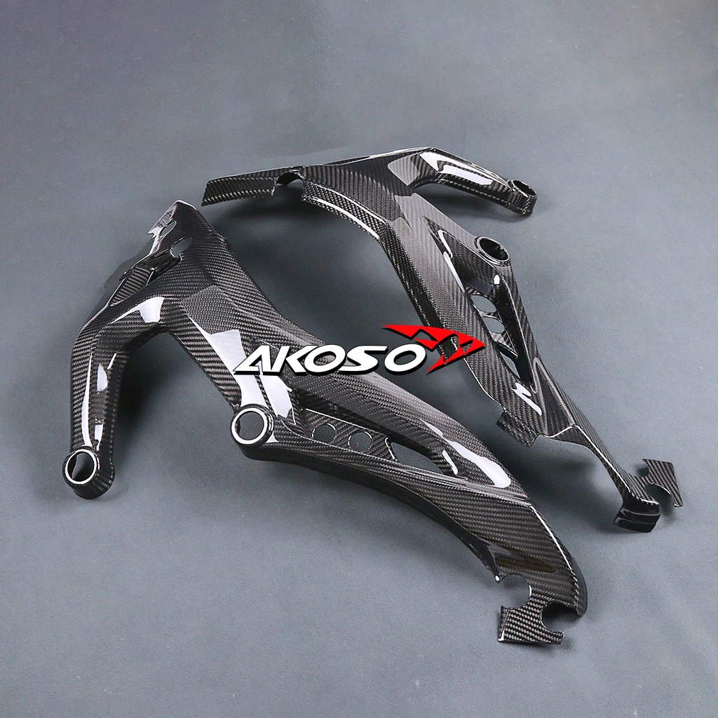 3K полностью сухие чехлы из углеродного волокна для рамы мотоцикла Обтекатели Yamaha
