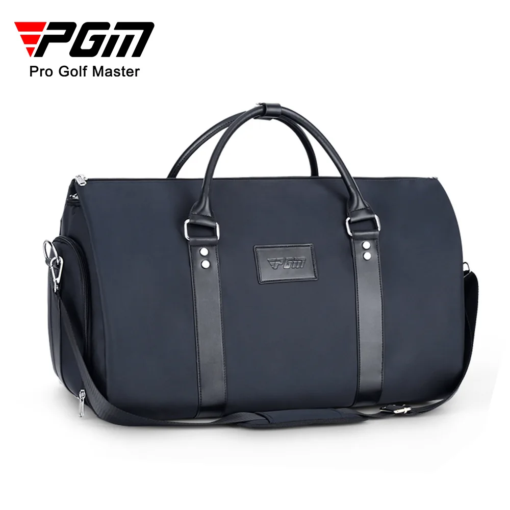 PGM Golf clothing Bag Men Golf bags For golfer Navy Blue PU Golf Ball Leisure Sports Package Multi-functional 25-30L Waterproof