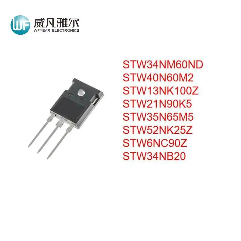 

Free Shipping New Original STW34NM60ND STW40N60M2 STW21N90K5 STW34NB20 Chipset