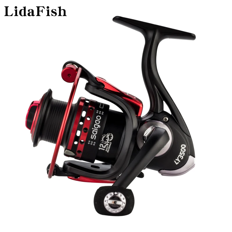 

LIDAFISH New LY3500 Metal Spool 5.1:1 Spinning Wheel Saltwater/Freshwater 12+1BB High Quality Bass Fishing Reel