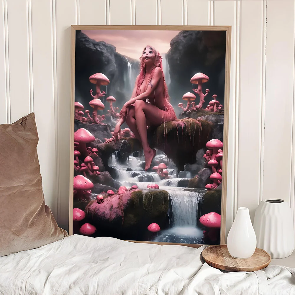 Singer M-Melanie Martinez P-Portals Classic Movie Posters Vintage Room Bar Cafe Decor Nordic Home