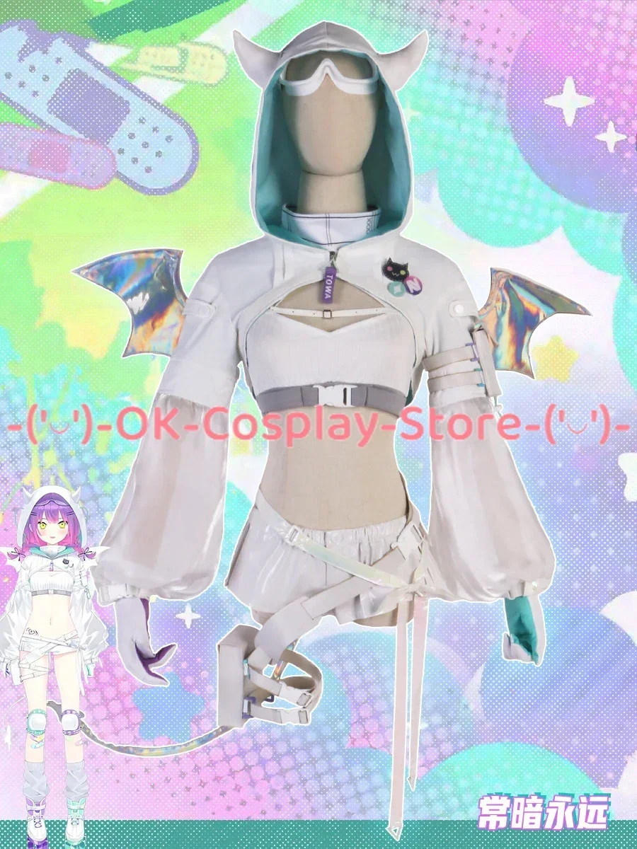 Женский костюм для косплея Tokoyami Towa Хэллоуина карнавальные униформы аниме одежда