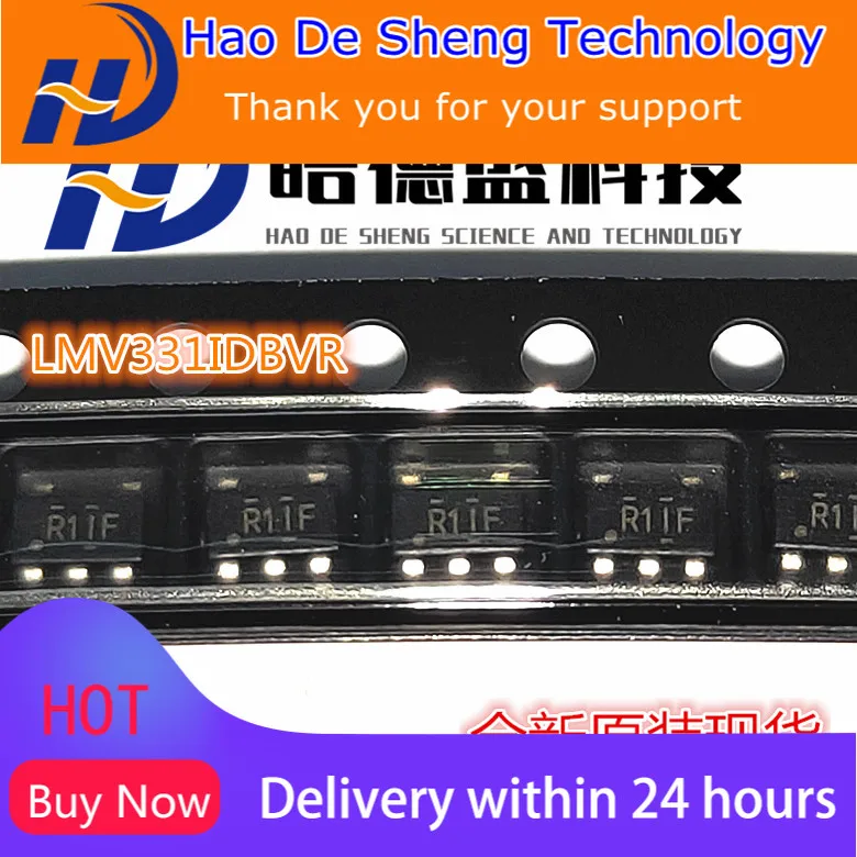 10 шт./партия LMV331IDBVR LMV331 SOT23-5 Logo R1 индикатор напряжения новый оригинальный фотоэлемент