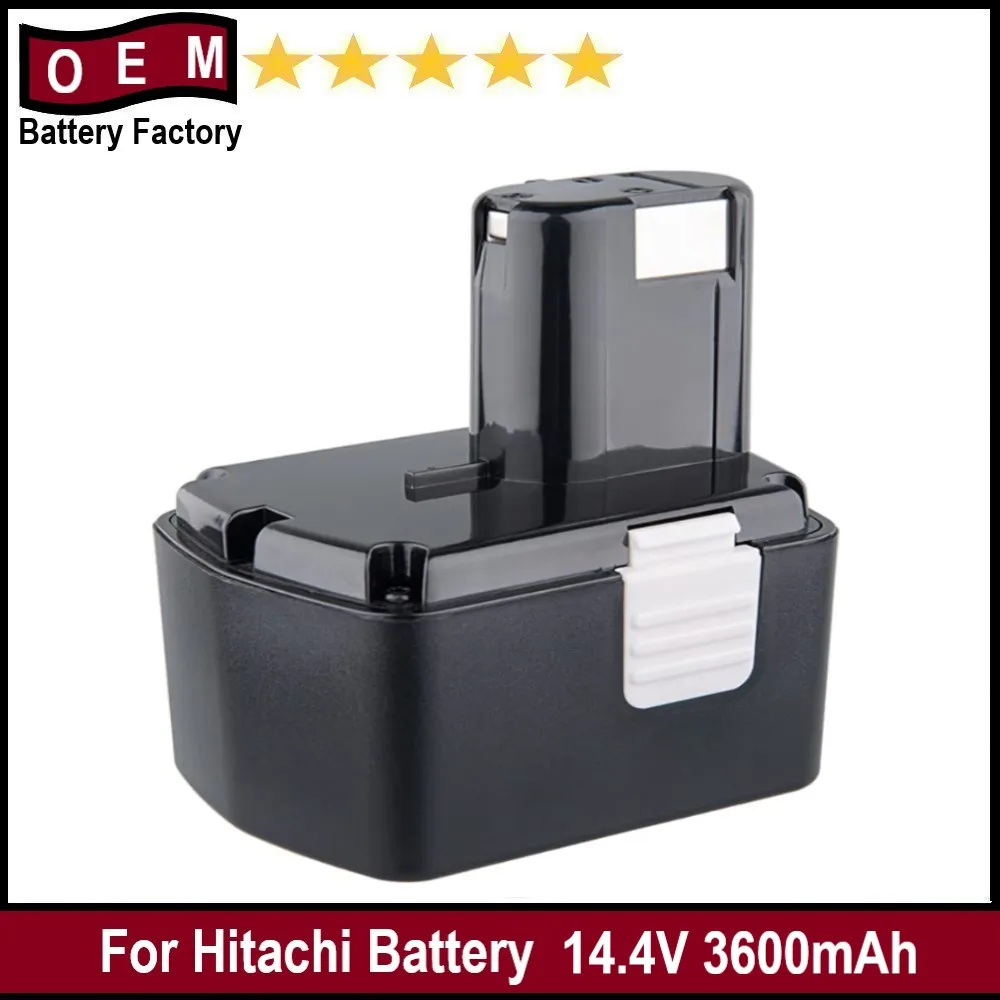 Аккумулятор для Hitachi, 14,4 В, А · ч, для Hitachi EB1414 и EB1414S, EB1424, EB14S, EB1414S, EB1415, EB14S, CJ14DL Аккумулятор для Hitachi, 14,4 В, А · ч, для Hitachi EB1414 и EB1414S, EB1424, EB14S, EB1414S, EB1415, EB14S, CJ14DL