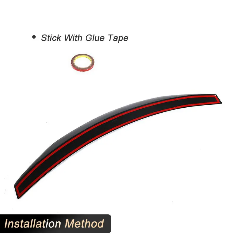 Автомобильный задний спойлер для багажника из углеродного волокна крылья