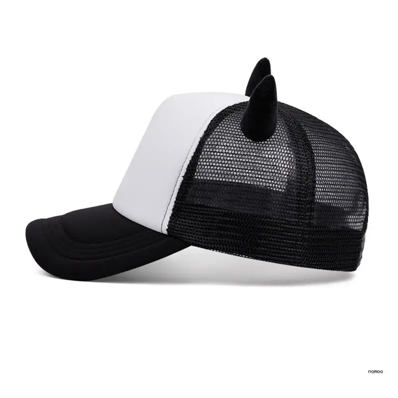 Бейсбольные кепки с рогом дьявола для женщин и мужчин взрослых регулировкой