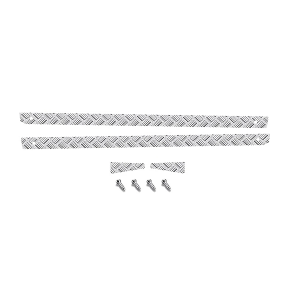 

for MN D90 D99S MN99S 1/12 RC Car Upgrade Parts Rear & Side Metal Skid Plate Antiskid Board Scratch Prevention