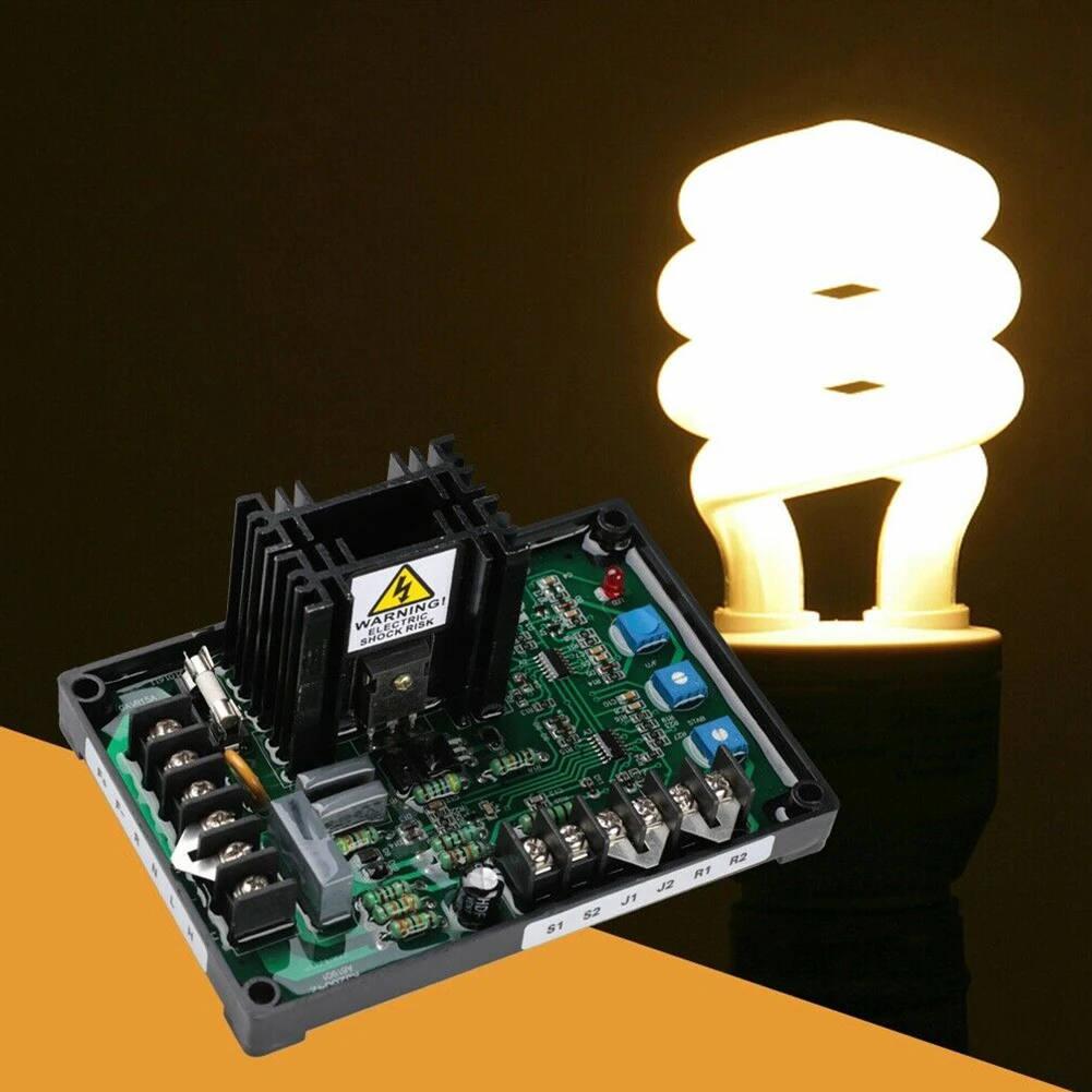 

Универсальный бесщеточный семейный AVR Генератор, автоматический модуль регулятора напряжения 170-265 В переменного тока Гц, регулятор генерат...