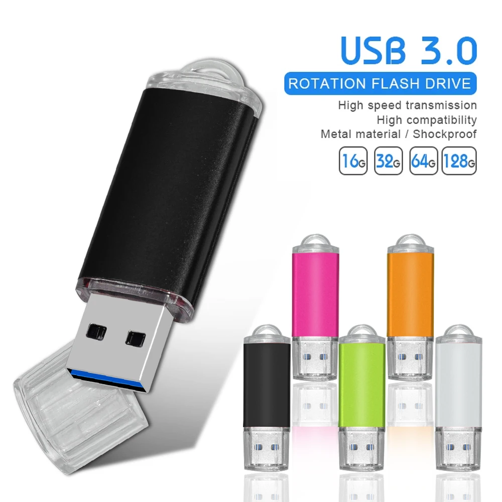 

USB3.0 flash drive Super mini 32GB pendrive metal 4g 8gb 16GB 32GB 64GB 128GB pen drive USB 3.0 tiny memory stick U Disk cle usb