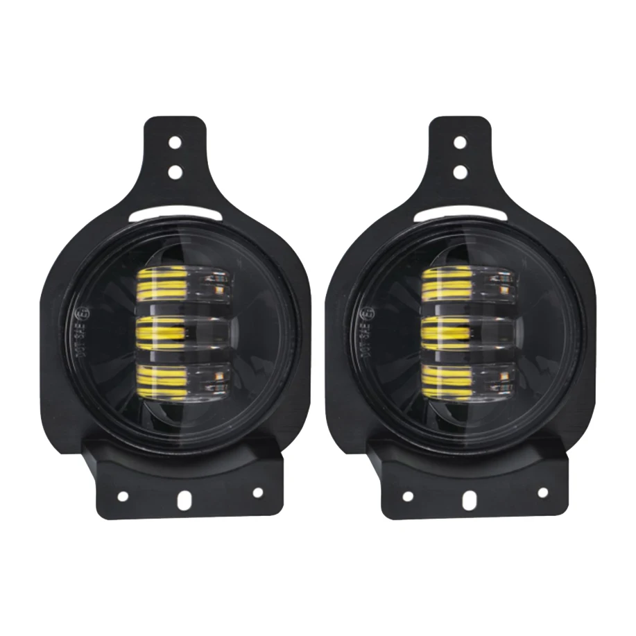 

SXMA JL1067 светодиодный Противотуманные фары 2 шт. светодиодный противотуманные фонари 30 Вт автомобильный передний бампер противотуманные фары для Jeep Wrangler JL 2018 +