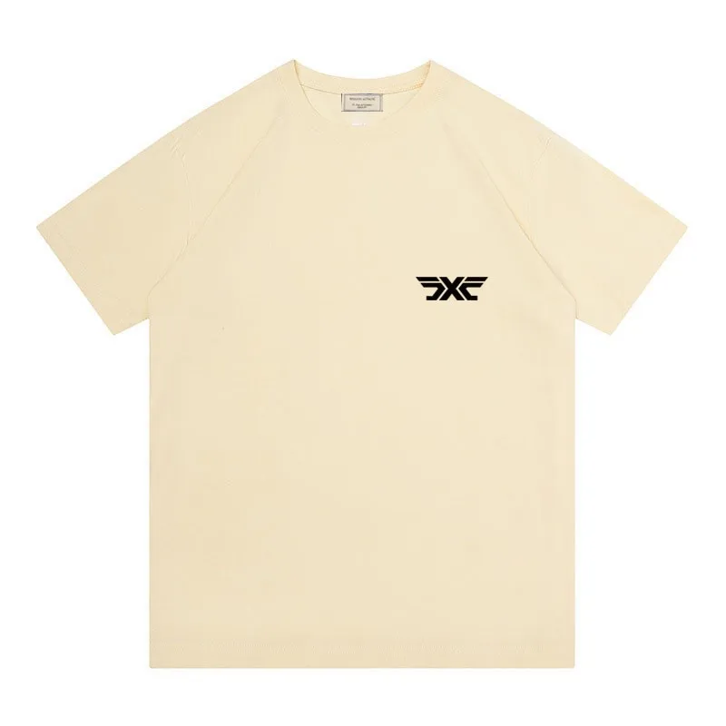 Golf Cotton T-shirt Men's Spring and Summer Golf Top Golf Short Sleeve T-shirt Fashion Couple Loose Golf Clothing