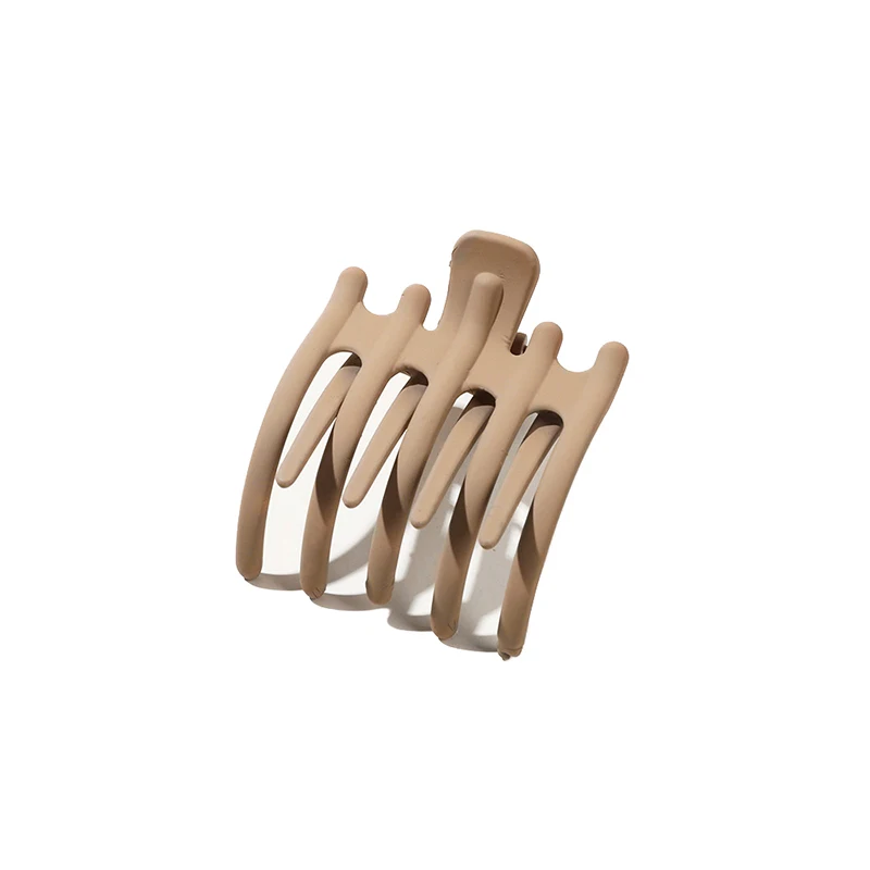 

Акриловые зажимы для волос, матовые зажимы для искусственных волос, держатель для конского хвоста, заколки для девочек, модные аксессуары д...