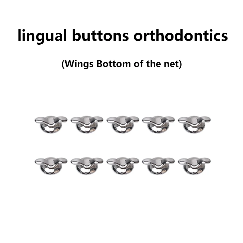 ± шт./упак. лыжный ортодонтия нижняя часть сетки/крылья ортодонтическая кнопка на