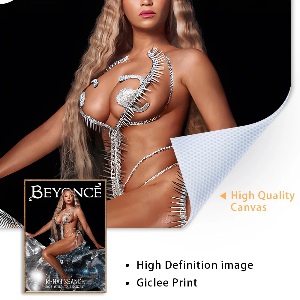 Постер на холсте Diva Beyonce времен Возрождения