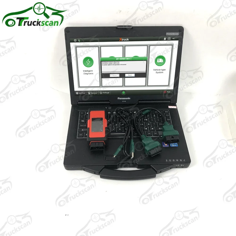 Xtruck X005 Plus DPF Регенерационные данные для чтения грузовиков диагностический