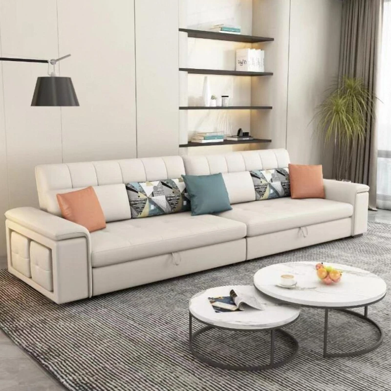 Удобные диваны в скандинавском стиле простой дизайнерский складной