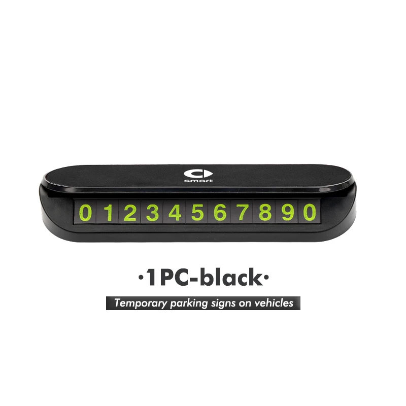 

Карточка для временной парковки автомобиля, универсальная для Smart Fortwo 451 450 453 Forfour Cabrio Crossblade ROADSTER