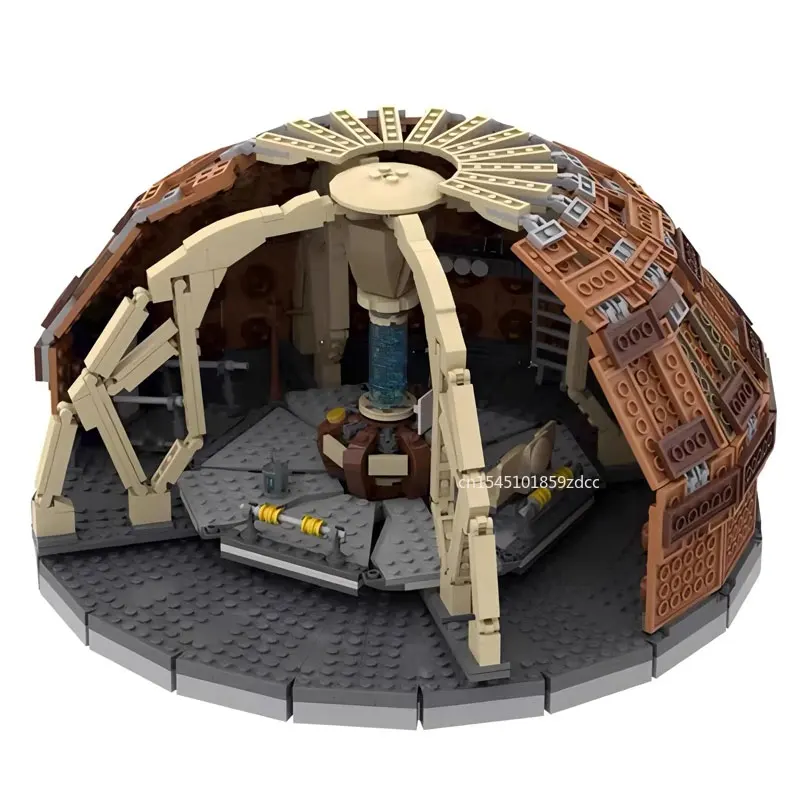 MOC 10th Doctor Tardis Модель Строительные блоки Набор Комната управления фильмом MOC- 183159