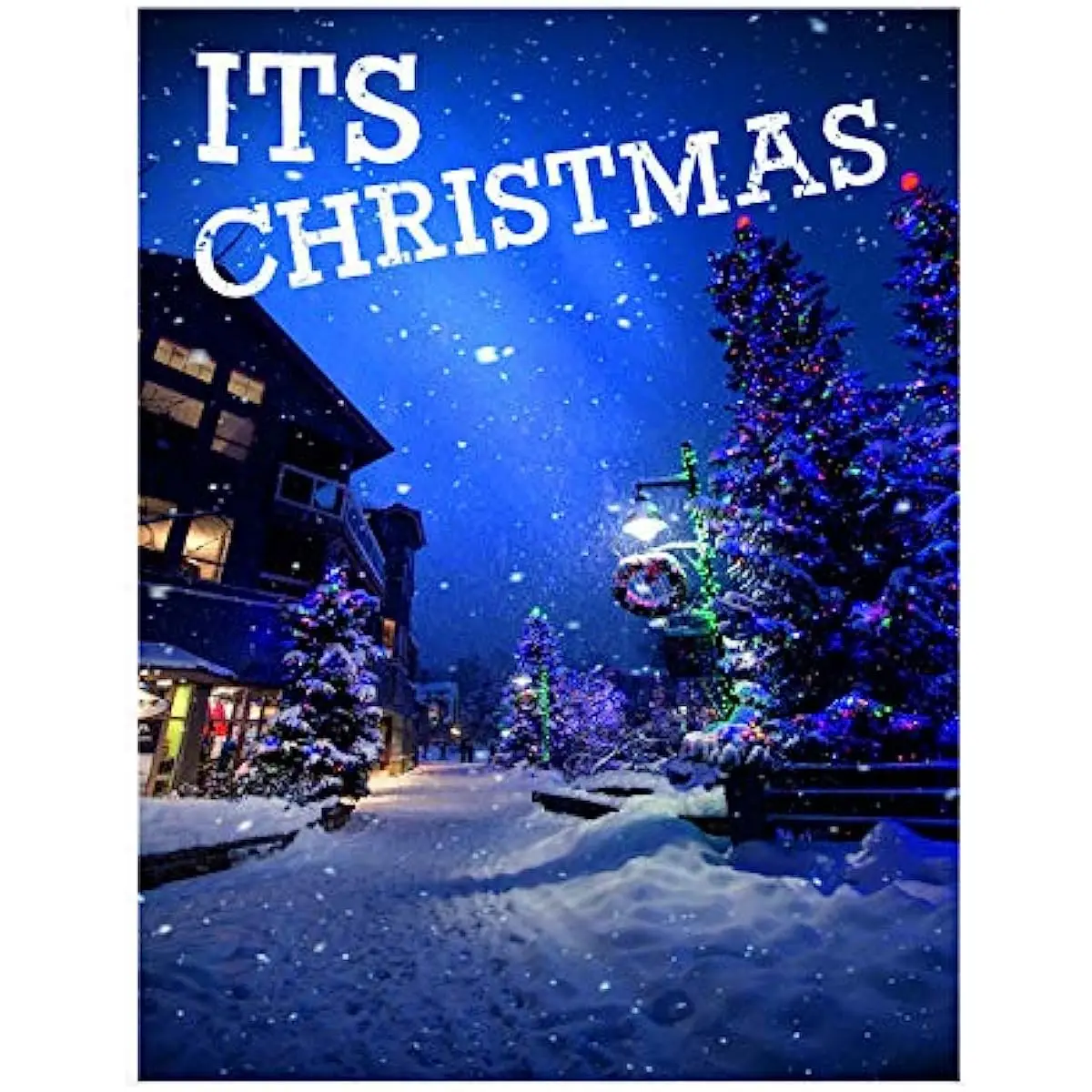 

Christmas Winter Scenery Gifts Aluminum Tin Sign Garden Yard Signs Christmas Decor Home Farm Garage Art Wall Sign