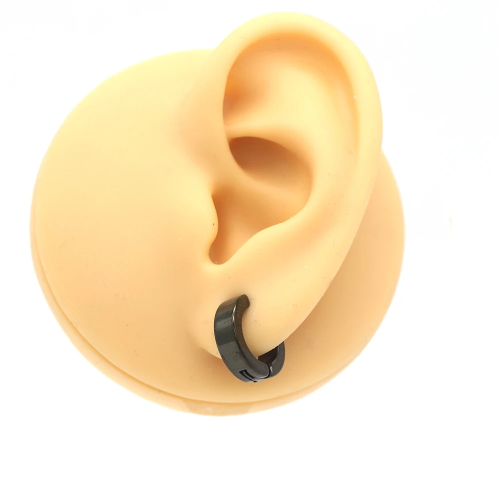 60 шт. мужские серьги-клипсы 4 Х9 мм