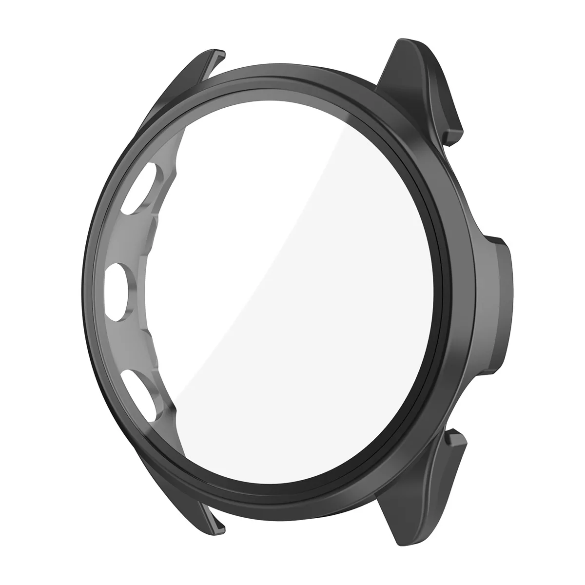 Фото Чехол для ПК + защитное стекло из закаленного стекла для Garmin Forerunner 170/70/970/570/965/165, защитный экран-бампер для Garmin Venu 3/4/Active 6/5 №4