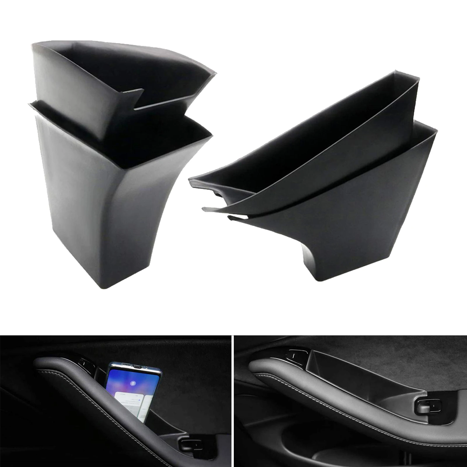 

4 шт., внутренний ящик для хранения Tesla 2018