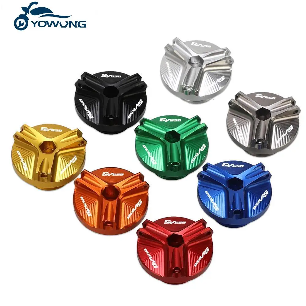 

Motorcycle CNC Accessories Engine Oil Drain Plug Sump Nut Cup Cover FOR SUZUKI SV650 SV 650 2003-2012 2011 2010 Oil Filler Cap
