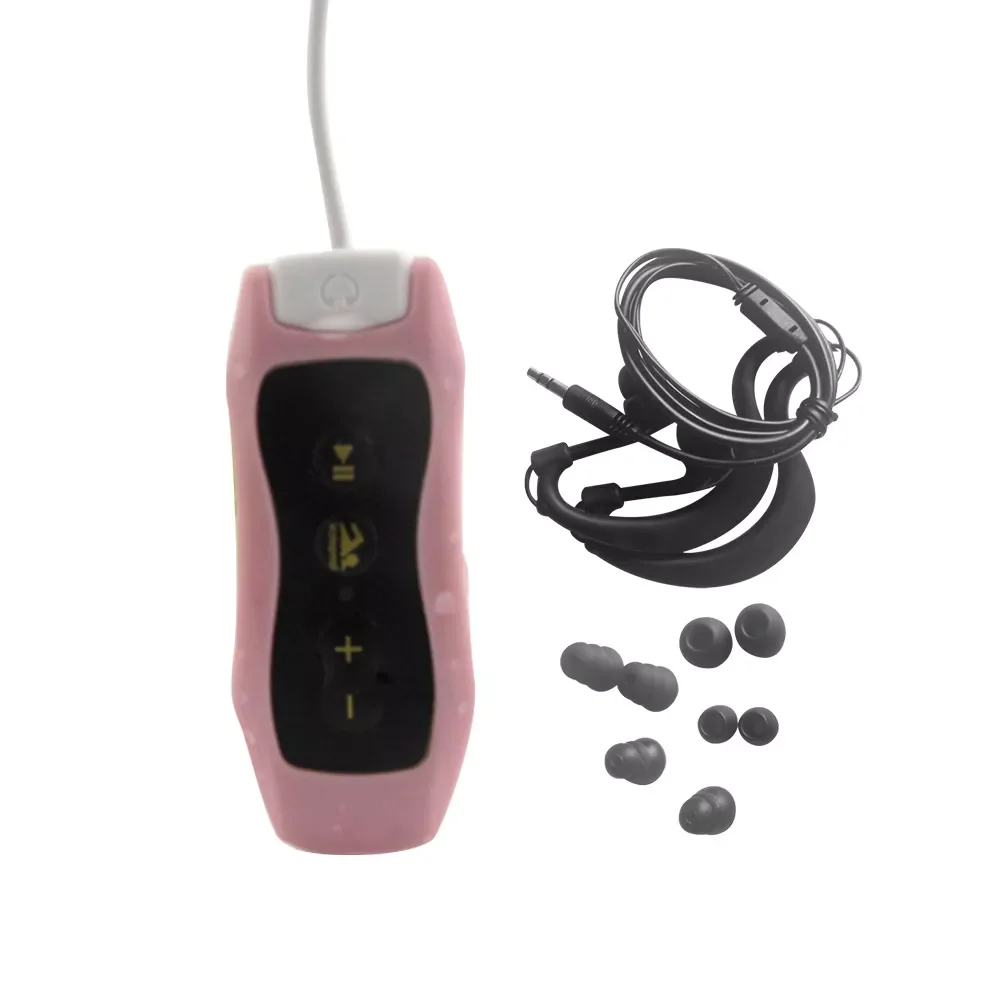 

Diving FM Radio Handheld Swimming MP3 Music Player Portable With Cable Multifunction IPX8 Waterproof Rechargeable USB2.0