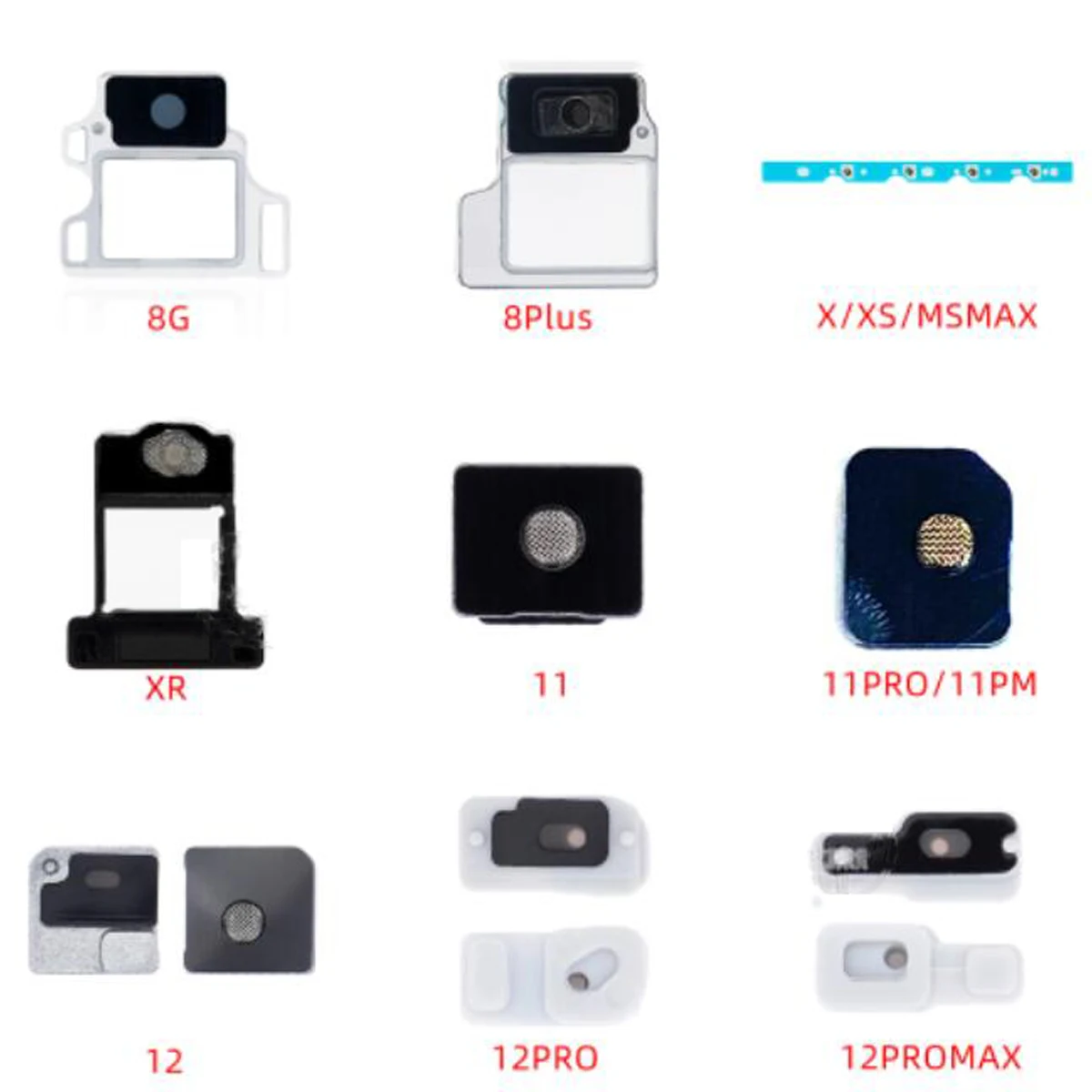 Сетчатый микрофон для iPhone 11 12 Pro X XS max 8P 10 шт. |
