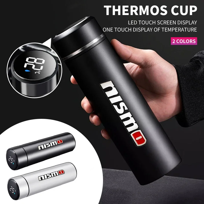 Автомобильный умный термос кружка изоляционная чашка светодиодный цифровой