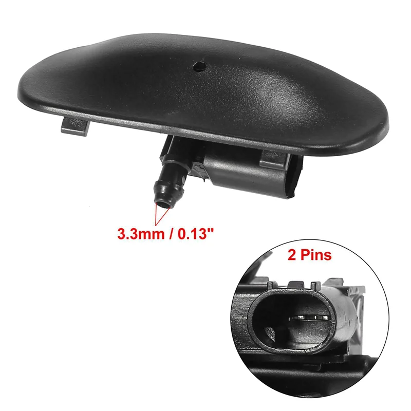 Форсунка омывателя лобового стекла правой стороны 4G8955988A для Audi A7 4G 2011-2017 с