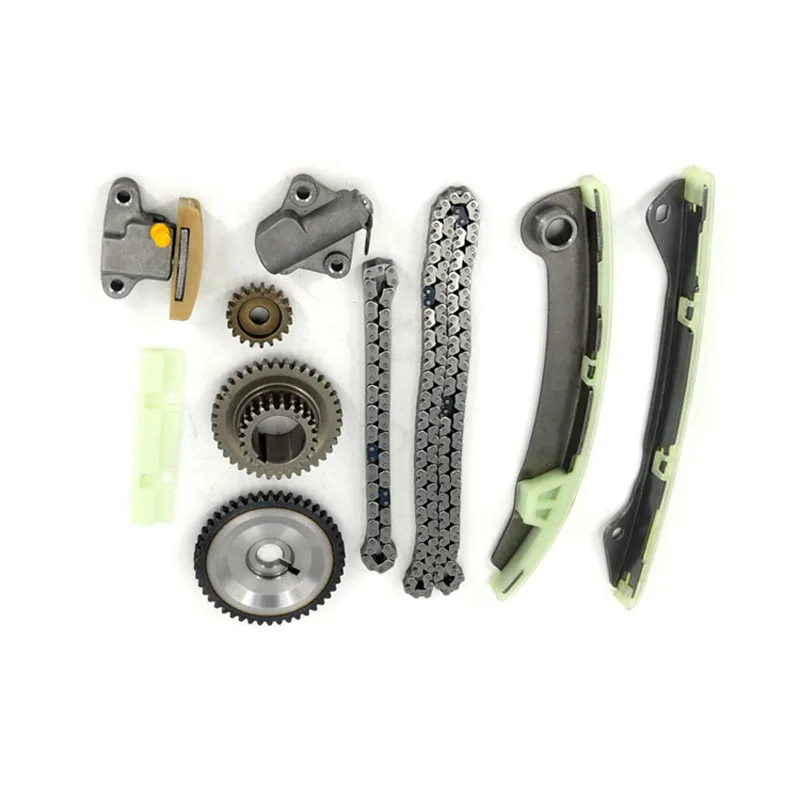 Фото Подходит для Nissan Geniss L10Z, SYLPHY G11Z, DUALIS, TIIDA C11X, SC11X с двигателями 1.8L, 2.0L, TOKS, MR18DE, MR20DE. Комплект натяжителя цепи ГРМ. №2