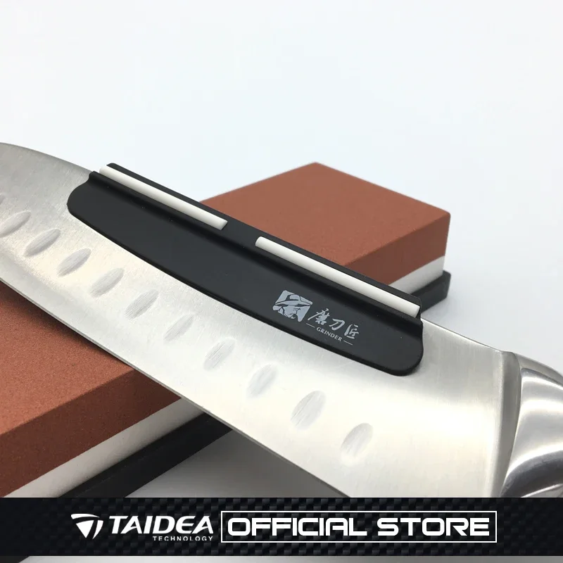 Фото TAIDEA 1/2/3/7 шт. точильный камень, угловая направляющая, аксессуары для точильного камня, набор инструментов, фиксированная направляющая для точилки для ножей №2