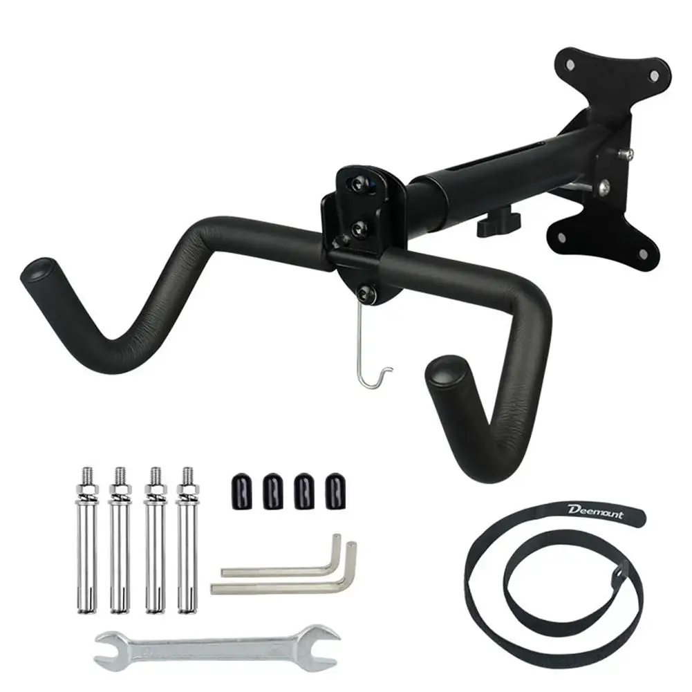 

Bicycle Hanging Rack Foldable Space Saving Adjustable Angle Bike Wall Mount Hanger Cycling Accessories Drop Shipping