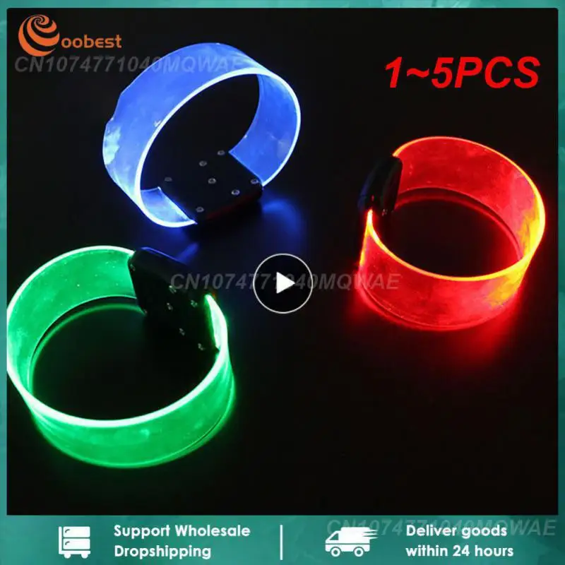 

Светящийся браслет на Хэллоуин, 1-5 шт.