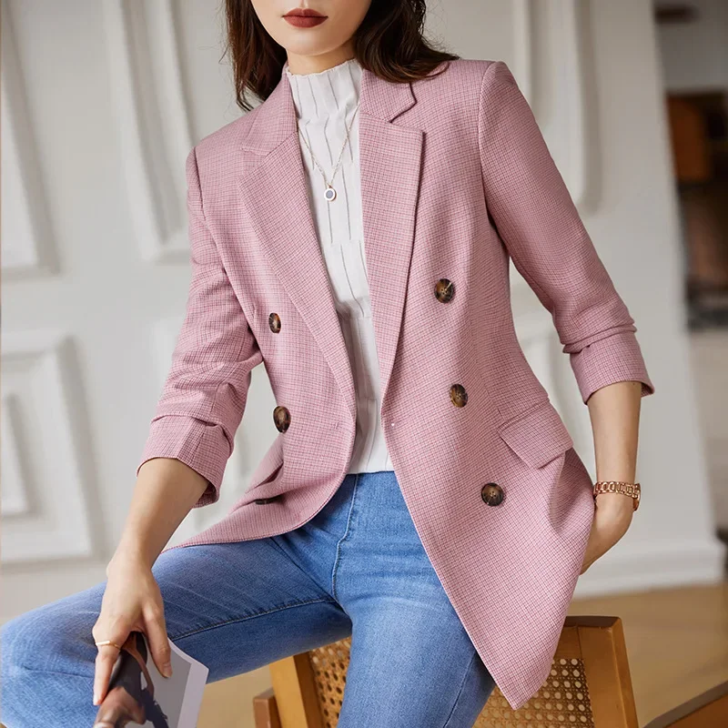 Модная стеганая Женская куртка с блестками в западном стиле новинка осень 2023