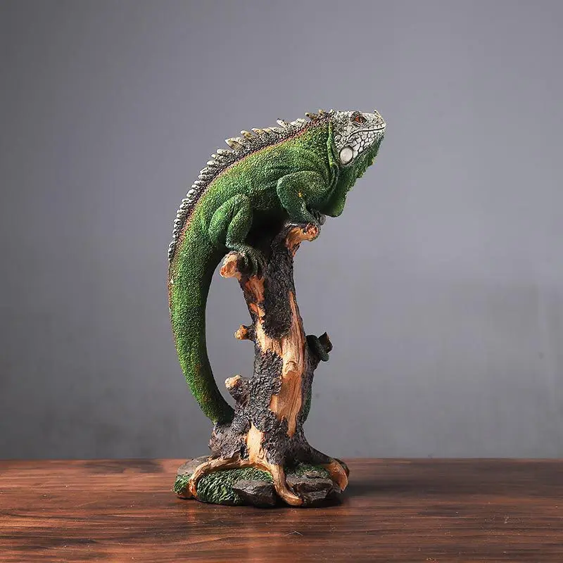 

European Creative Personality Lizard Resin Decoration Home Furnishing American Living Room Wine Cabinet Tv Cabinet Decoration
