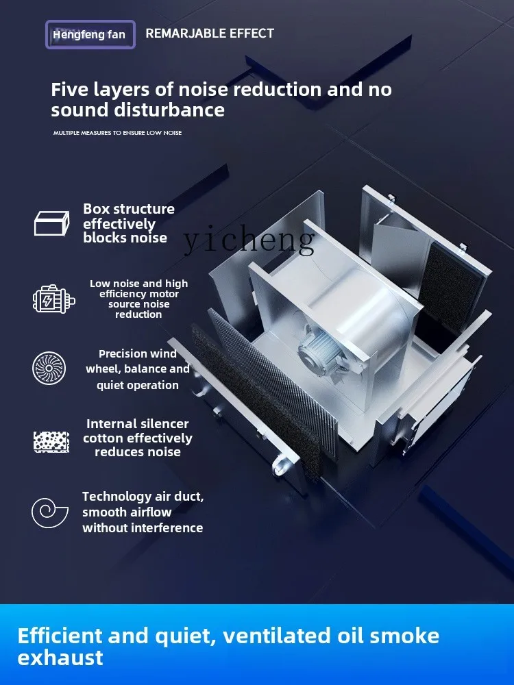 ZF кухонный шкаф центробежный воздушный сильфоны прочный трубопровод высокого