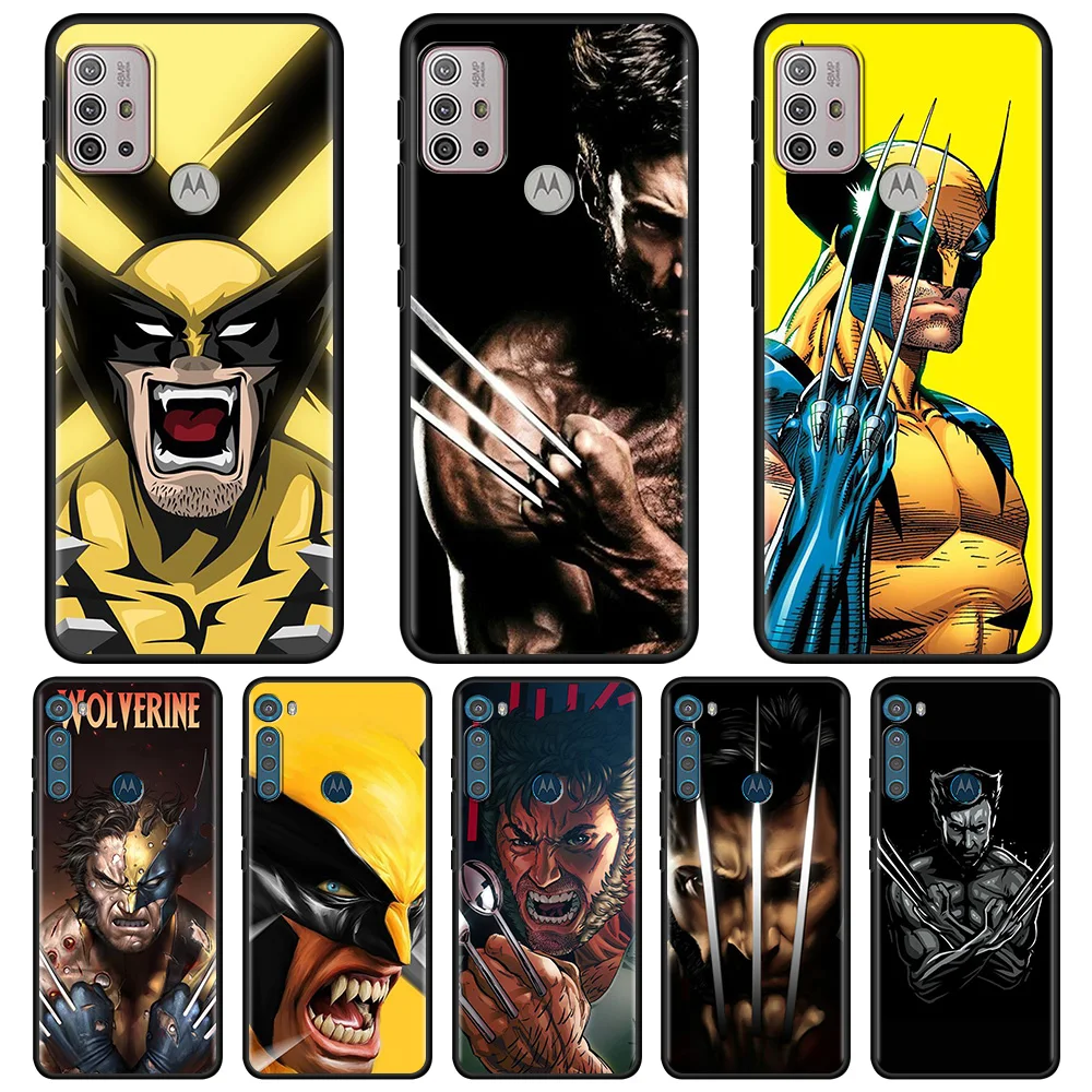 Marvel Wolverine Logan James Howlett Shell For Motorola One Fusion G8 G9 Power Plus G22 G30 G31 G50 G60 Edge20 E6s G Stylus Case |