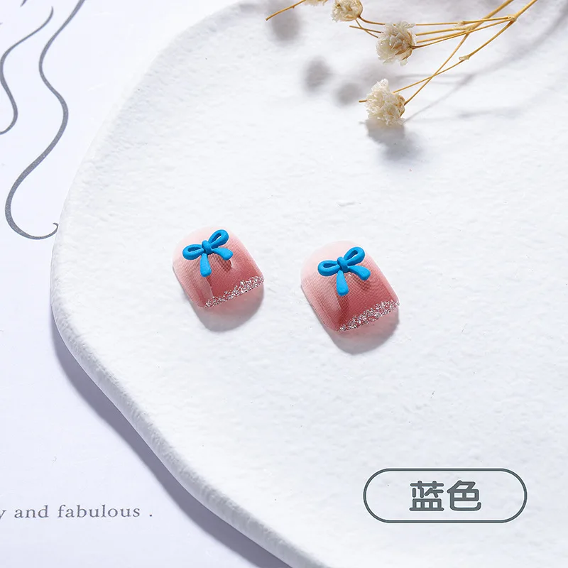 10 шт. в упаковке Роскошные Очаровательные детали для ногтей цветные бабочки