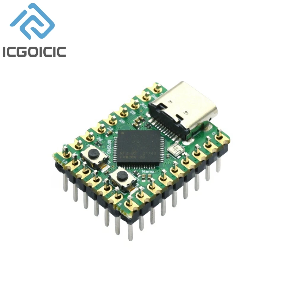 Raspberry PI Pico Mini RP2040-ZERO макетная плата микроконтроллера RP2040 двухъядерный процессор
