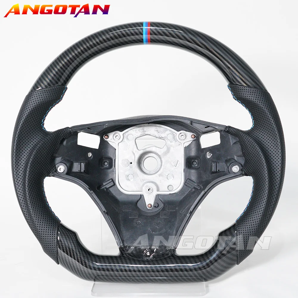 

Автомобильный руль из углеродного волокна с принтом для Bmw E90 2005-2012 E91 2006-2012 E92 E93 2007-2012