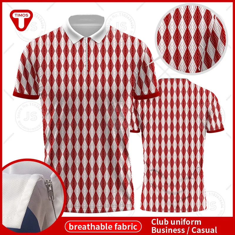 

Fashion Diamond Checkered Printed Polo Women's Lapel Shirt Men's Casual Street Short Sleeved Sports Loose Couple Shirt