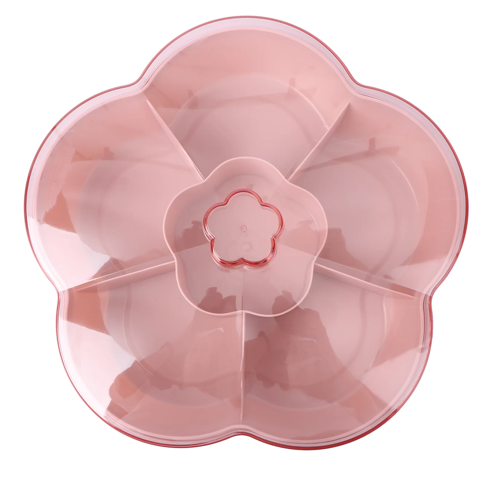 

Appetizer Plate Candy Serving Containers Dish Platter with Cover Snack Platter Dish Divided Serving Trays Fruit Nut Plate