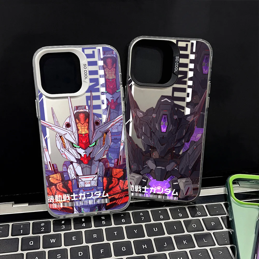Чехол для телефона Mobile Suit G-Gundams Samsung Galaxy S24 S23 S22 Plus Ultra FE A71 A55 A54 A53 Laser Cover