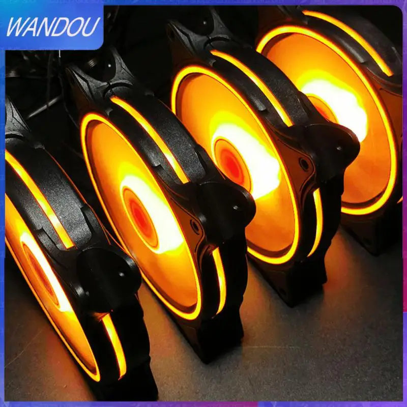 

4pin 3pin Cpu Cooling Fan 120mm Computer Case Fan High Speed Colorful Radiator Cooler Cooling Components Neon Pc Fans PC Fan