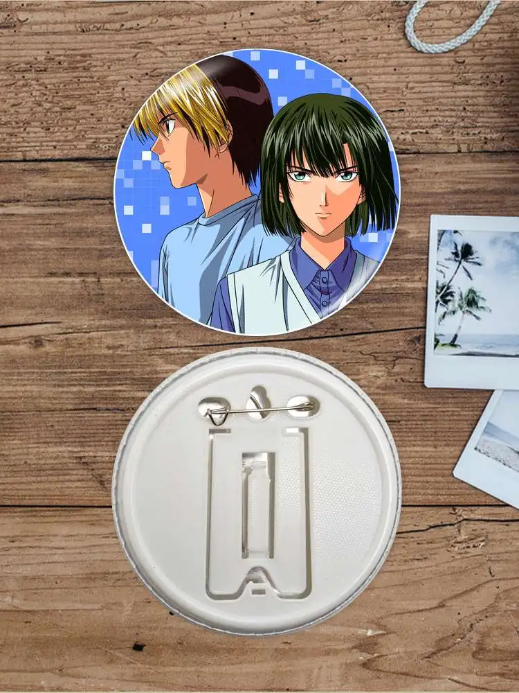 Hikaru no Go Shindou Touya Akir аниме персонаж игры мягкая кнопка значок брошь якорь