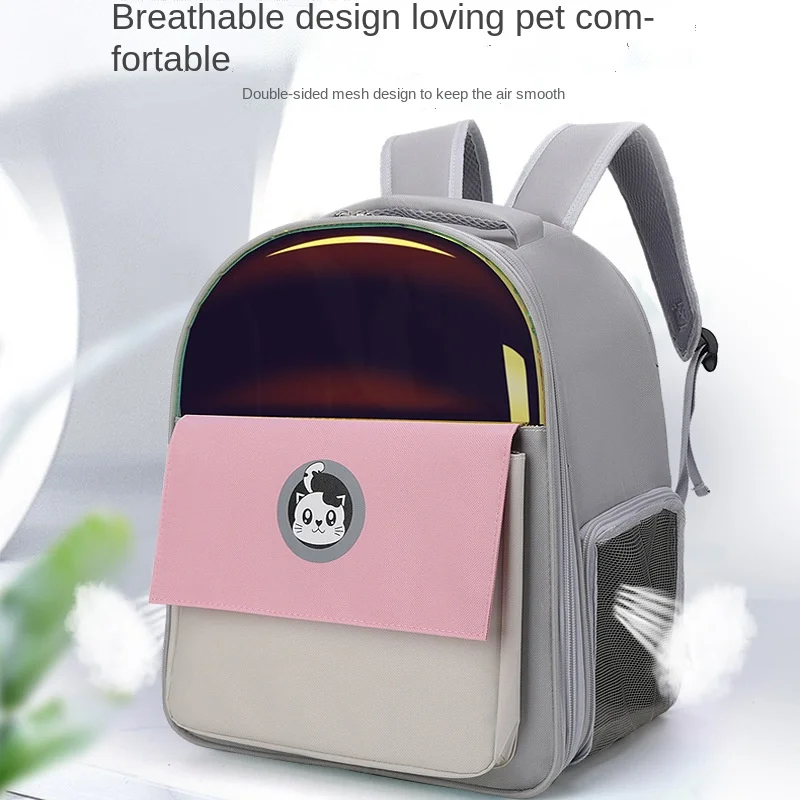 

Cat Portable Space Capsule Pet Backpack Multifunctional Cute Pet outdoor Bag Breathable Cat Accessories Carrier for Cat