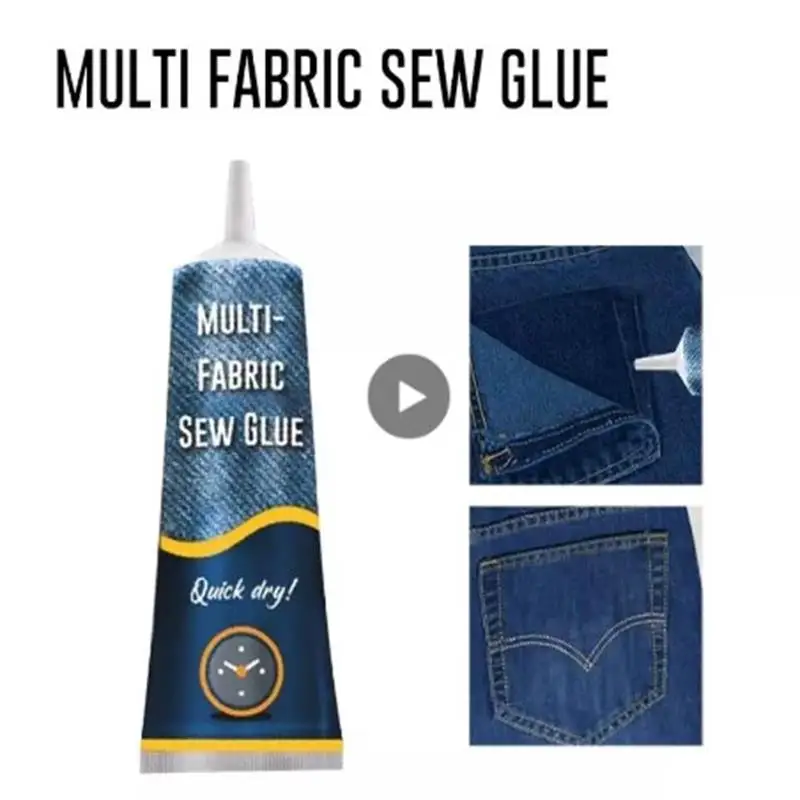 

Liquid Instant Fabric Sew Glue Leather Sew Glue Kit Secure Fast Drying Glue